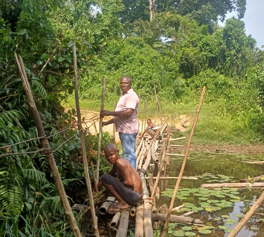 Community site visit and training